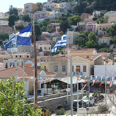 Main Square Apartment Symi Exterior photo